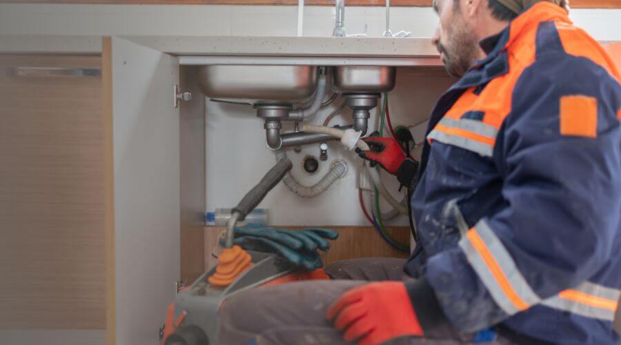 Residential Slab Leak Plumbing in White Pine, MI